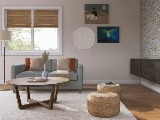 Living Room · Midcentury Modern designed by Carolyn