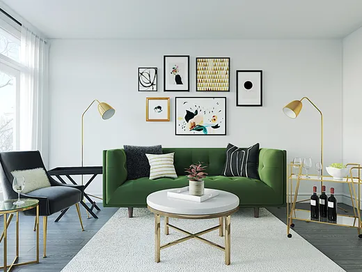 Living Room · Contemporary designed by Kim