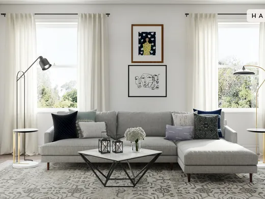 Living Room · Modern designed by Stephanie
