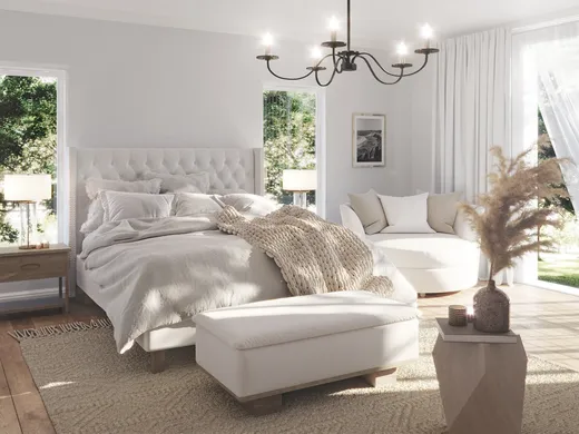 Bedroom · Glam designed by Hayley