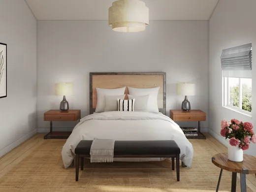 Bedroom · Contemporary designed by Brad
