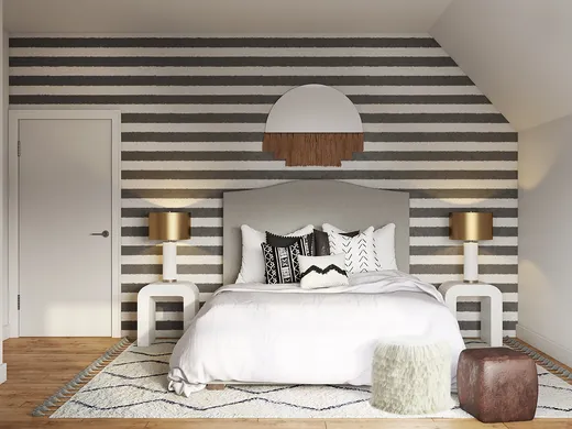 Bedroom · Bohemian designed by Morgan