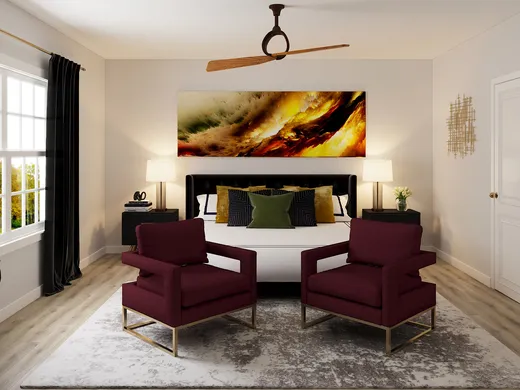 Bedroom · Contemporary designed by Danielle