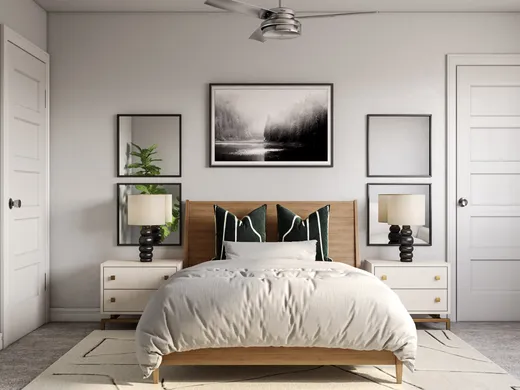 Bedroom designed by Isaac