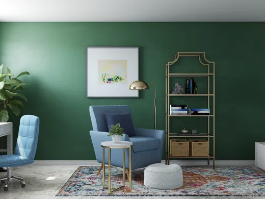 Office · Eclectic designed by Anna
