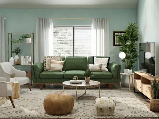 Living Room · Bohemian designed by Maria