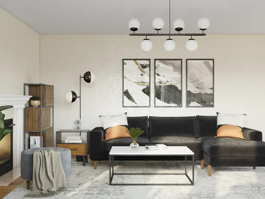 Living Room · Modern designed by Erica