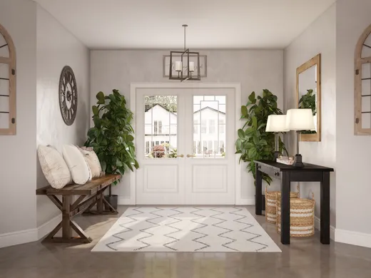 Living Room · Eclectic designed by Chelsea