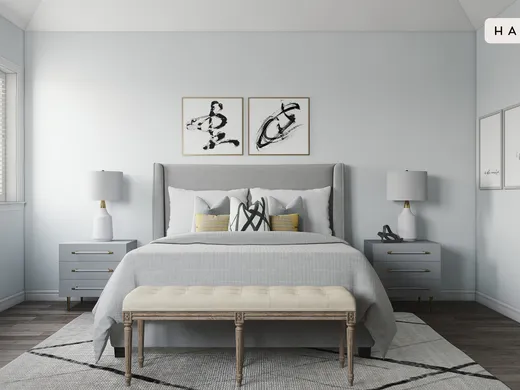 Bedroom · Eclectic designed by Karen