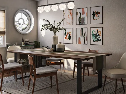 Dining Room · Modern designed by Katie