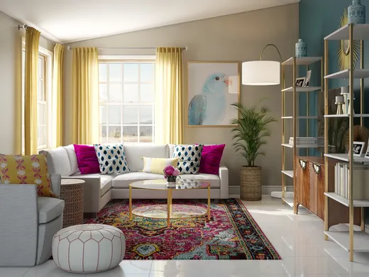 Living Room · Eclectic designed by Shannon