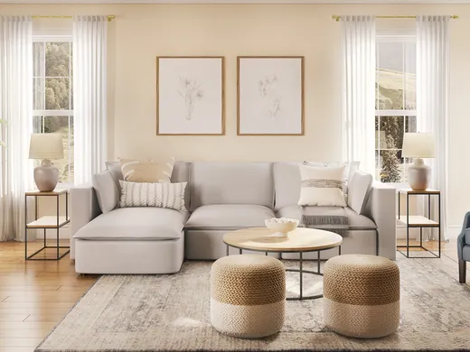 Living Room · Bohemian designed by Julieta