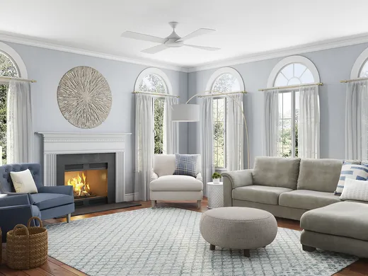Living Room · Contemporary designed by Elyse