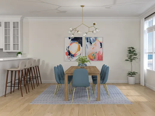 Dining Room · Coastal designed by Katie