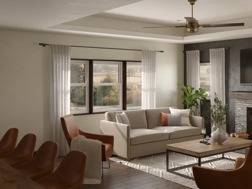 Living Room · Traditional designed by Fendy