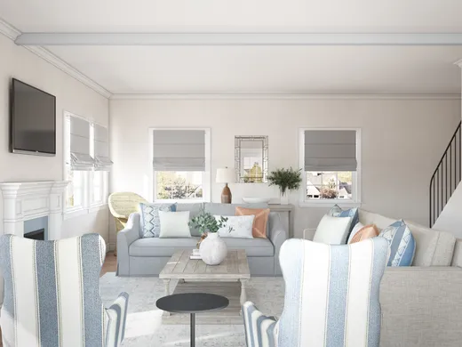 Living Room · Contemporary designed by Lisa
