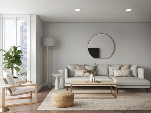 Living Room · Modern designed by Kyla