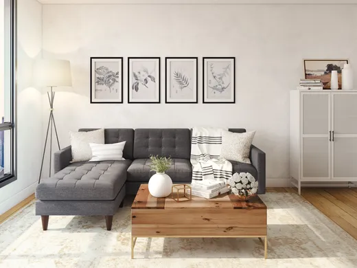Living Room · Contemporary designed by Sarah