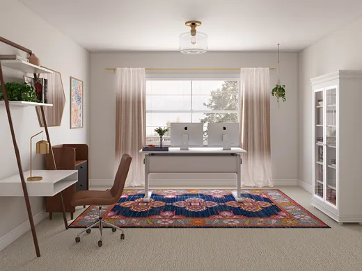 Office · Eclectic designed by Micah