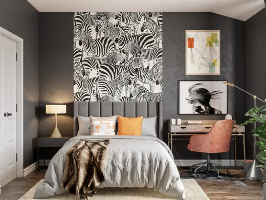 Bedroom · Contemporary designed by Sheri