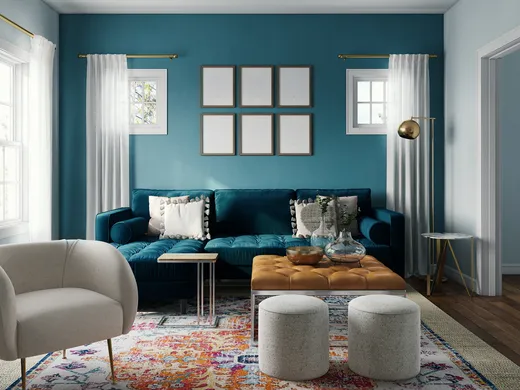 Living Room · Eclectic designed by Ghianella