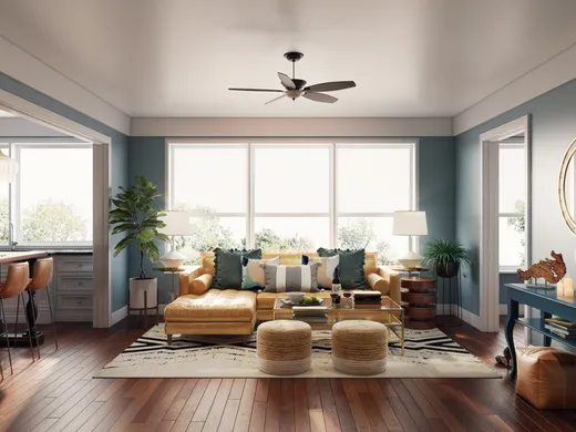 Living Room · Eclectic designed by Brady