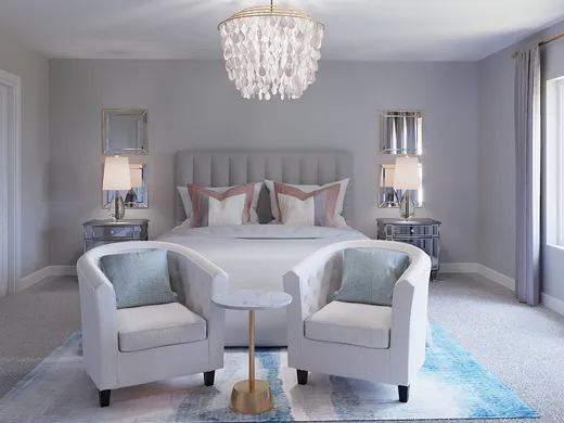 Bedroom · Glam designed by Karen