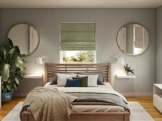 Bedroom · Midcentury Modern designed by Brit
