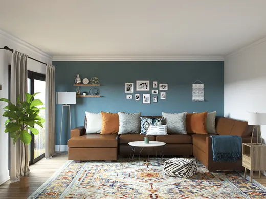 Living Room · Contemporary designed by Rania