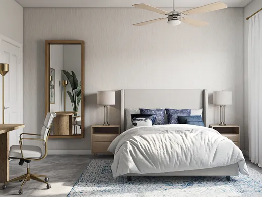 Bedroom · Eclectic designed by Julio