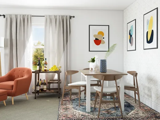 Dining Room · Bohemian designed by Michelle
