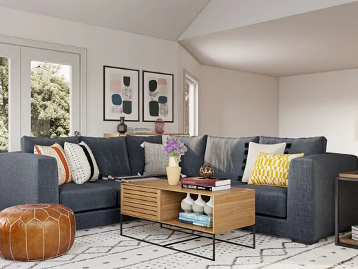 Living Room · Bohemian designed by Leslie