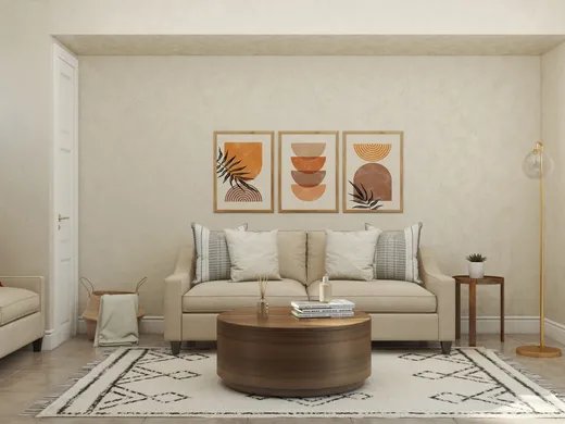 Living Room · Bohemian designed by Corey