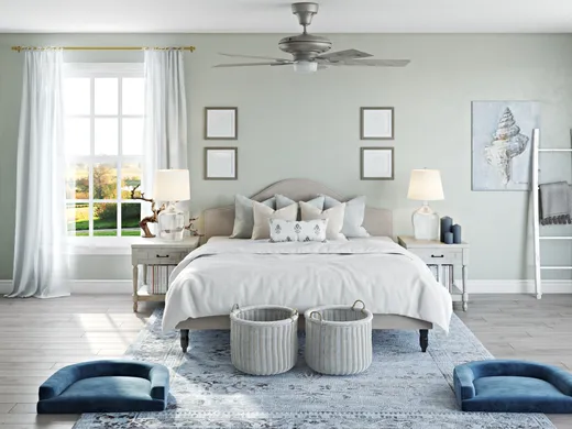 Bedroom · Farmhouse designed by Shirley