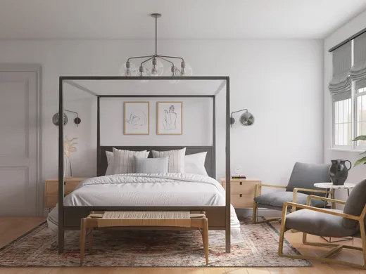 Bedroom designed by Julissa