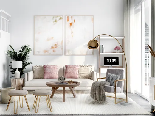 Living Room · Modern designed by Karen