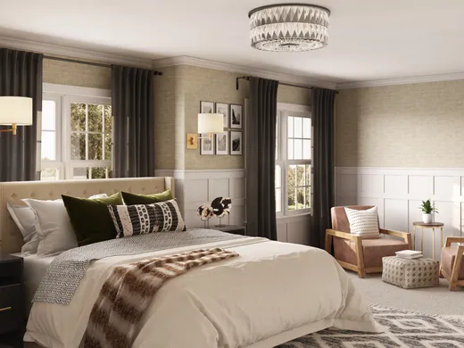 Bedroom · Glam designed by Tessa