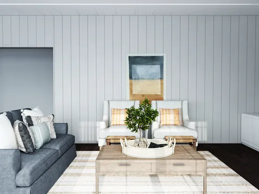 Living Room · Eclectic designed by Brianna