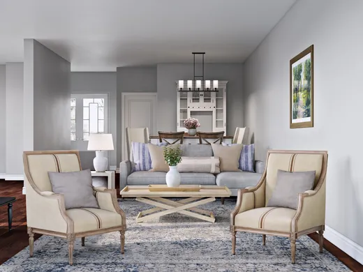 Living Room · Coastal designed by Sophia