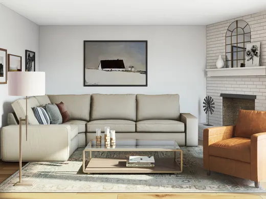 Living Room · Traditional designed by Julie