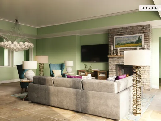 Living Room · Coastal designed by Julie