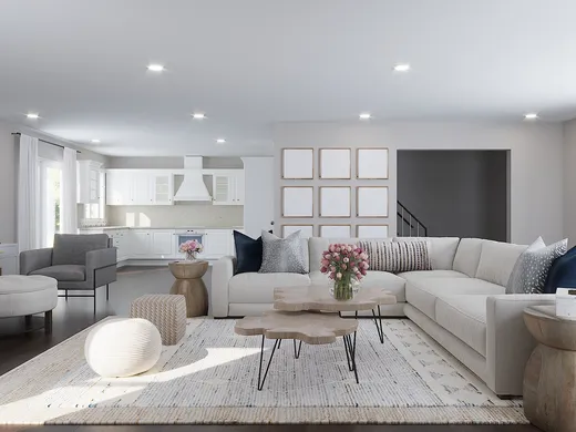 Living Room · Contemporary designed by Dani