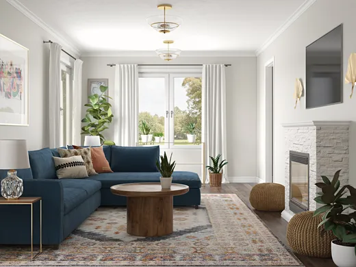 Living Room designed by Sydney