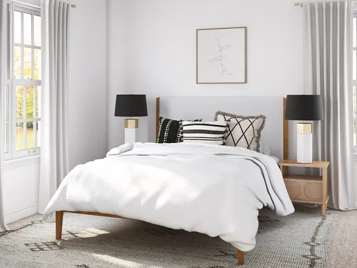 Bedroom · Contemporary designed by Michelle