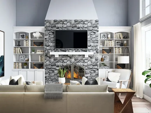 Living Room · Modern designed by Ashley