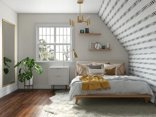 Bedroom · Eclectic designed by McKenzie