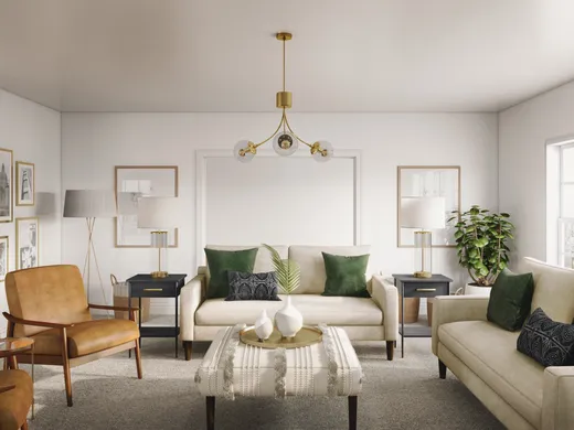 Living Room · Contemporary designed by McKenzie