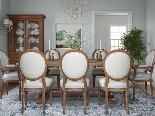 Dining Room · Coastal designed by Ingrid