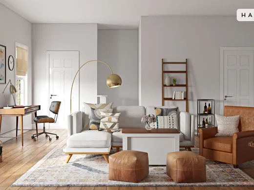 Living Room · Bohemian designed by Janice