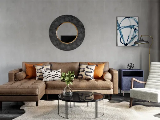 Bedroom · Midcentury Modern designed by Alicia